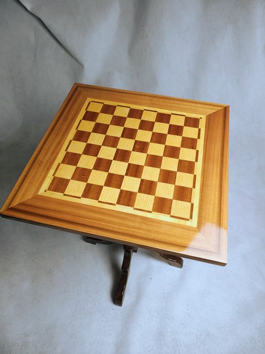 Stolik szachowy kawowy rękodzieło