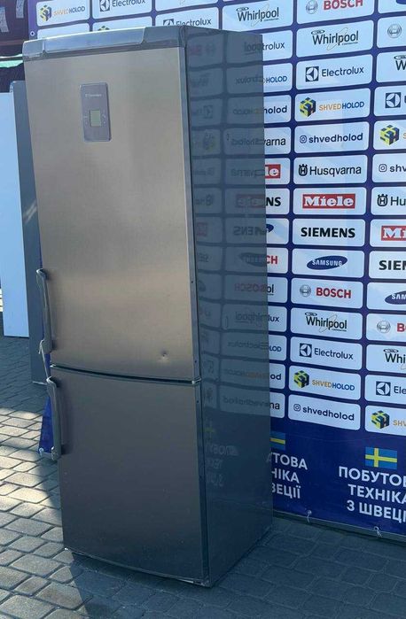 Холодильник б/в ELECTROLUX 185/60/60 Металік No Frost #08274