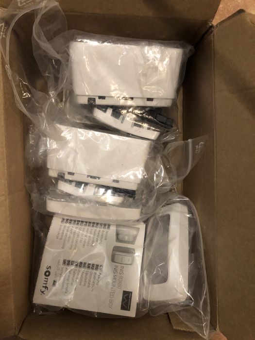 Somfy Inis 80x80 4 przełączniki do napedu bramy