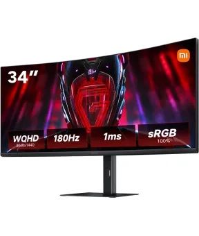 Ігровий монітор 34" Xiaomi Curved Gaming Monitor G34WQi 180Hz
