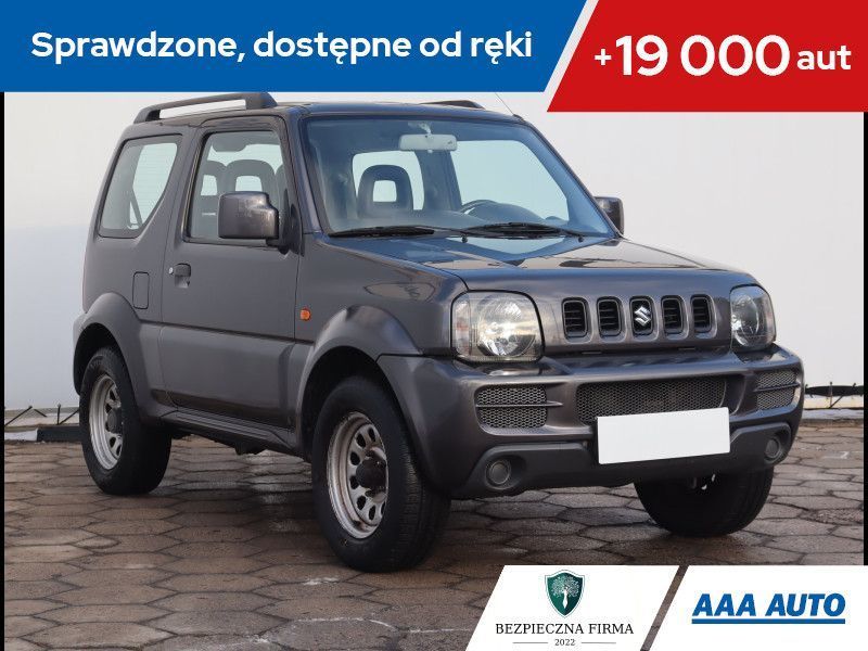 Suzuki Jimny 1.3 16V, Salon Polska, Serwis ASO, Klima, Podgrzewane siedzienia