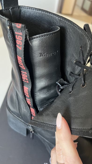 Кожані черевики батільйони Marc O’Polo