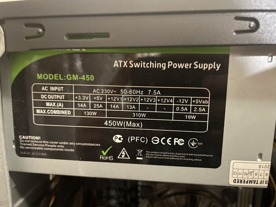 Продам ПК 3 ядра GTX650 8gb ОЗУ