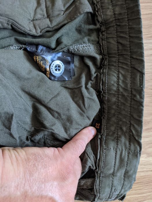 Повседневные милитари штаны alpha industries airman cargo