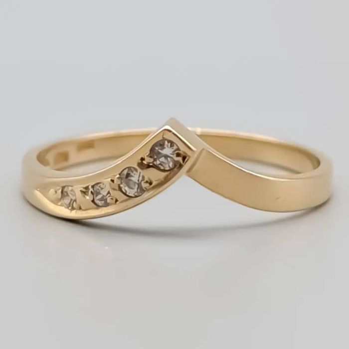 Anel em ouro com Vita Stenar 18 quilates 1.92 gramas 18mm