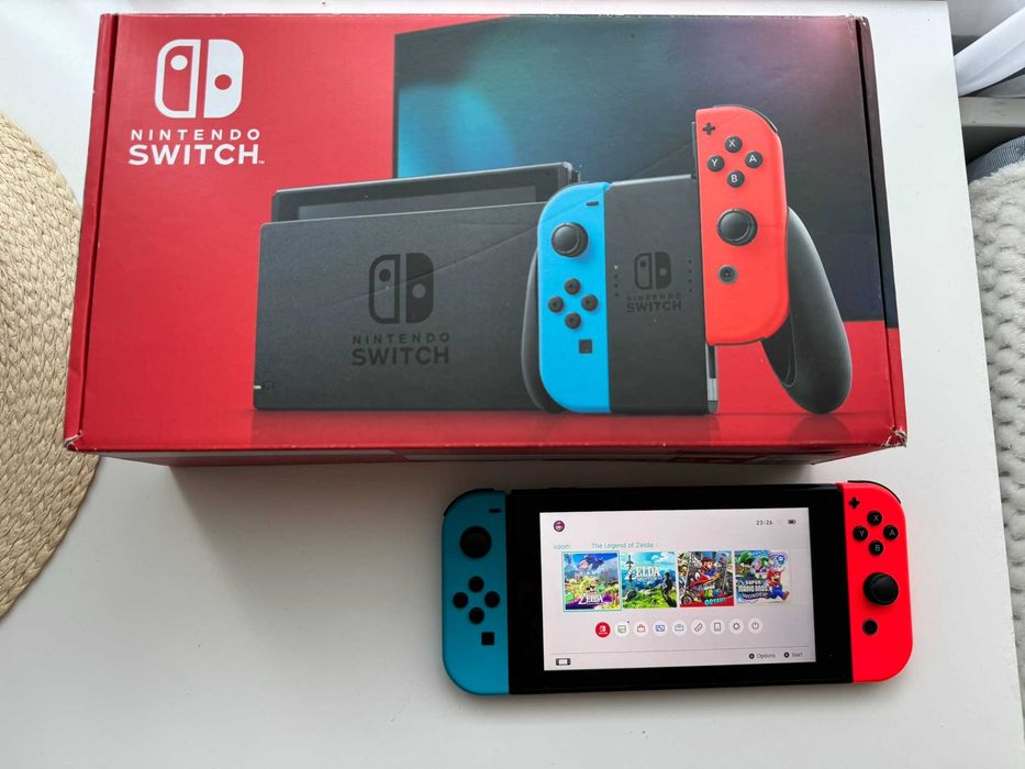 Nintendo switch v2 CFW przerobione + GRY SD 128GB