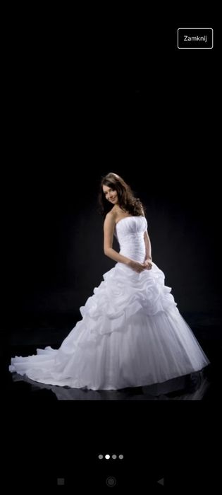 Suknia ślubna - księżniczka