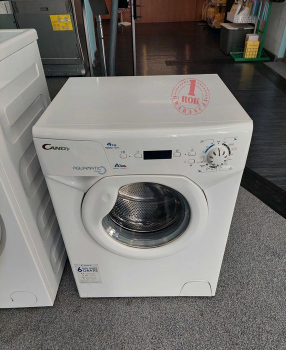 Pralka mini Candy AQUA 1042D1/2-S ROCZNA PISEMNA GWARANCJA - Dowóz w dniu zakupu sprzętu AGD woj. łódzkie / Duży wybór zmywarek, pralek, piekarników
