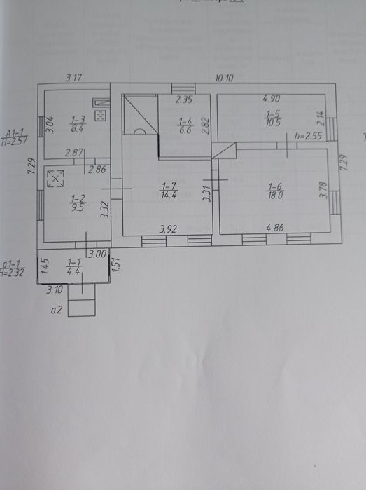 Доглянутий будинок в жилому стані недалеко від Чернігова. Село Виблі.