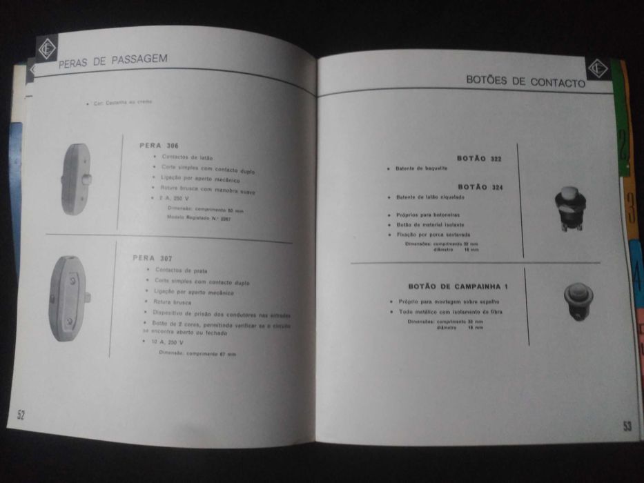 Candal - Catálogo de material eléctrico de Dezembro de 1967