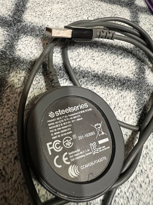 Steelseries Arctis 7 transceiver передавач