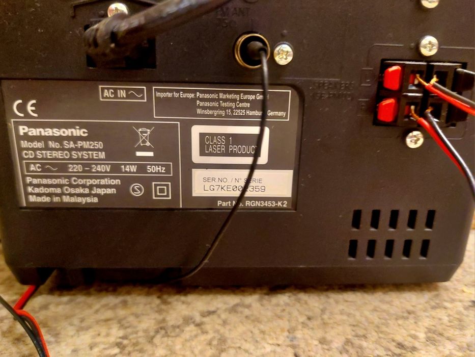 Mini wieża Panasonic SA-PM250