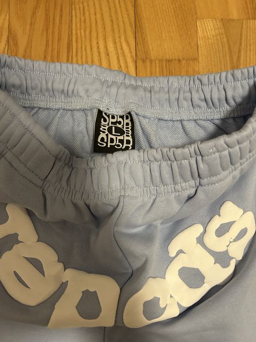 Dres Sp5der jasnoniebieski