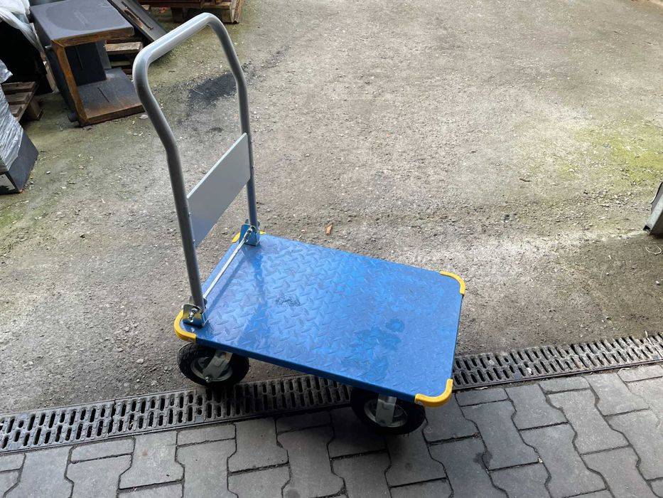 Wózek platformowy transportowy magazynowy 450 kg HIGHER