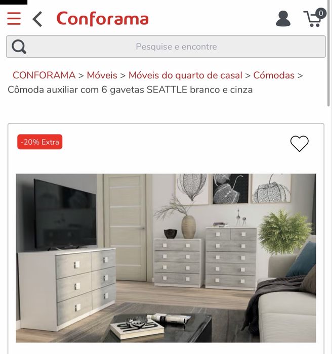 Comoda seattle (Conforama)