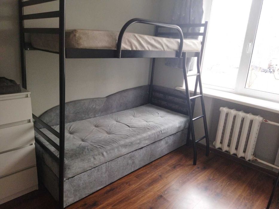 Ліжко-чердак металеве