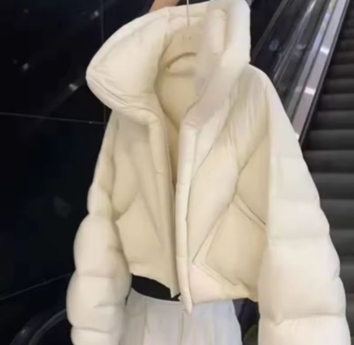 Куртка осіння біла Xibao Mengma
