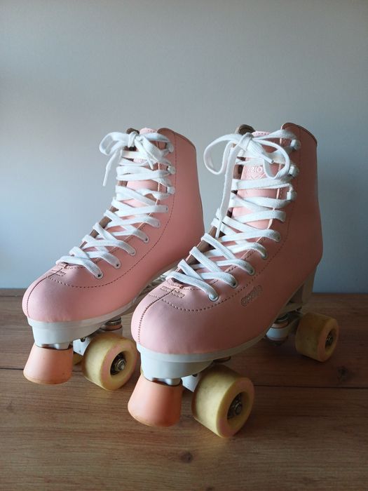 Wrotki oxelo decathlon różowe 40