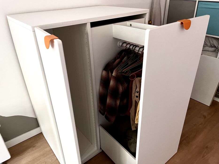 IKEA SMÅSTAD movel de arrumacao com cabides