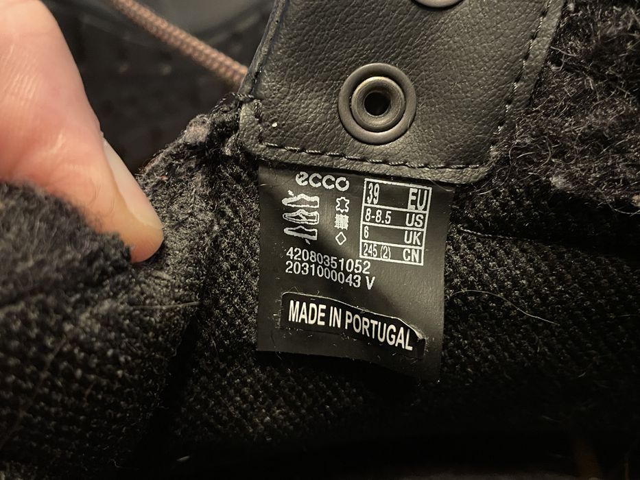 Trzewiki buty zimowe damskie Ecco Soft 7 Wedge rozm. EU 39