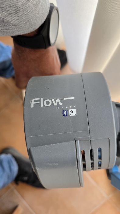 Rolo Tacx Flow Smart com bluetooth e ligação  a equipamentos Garmin