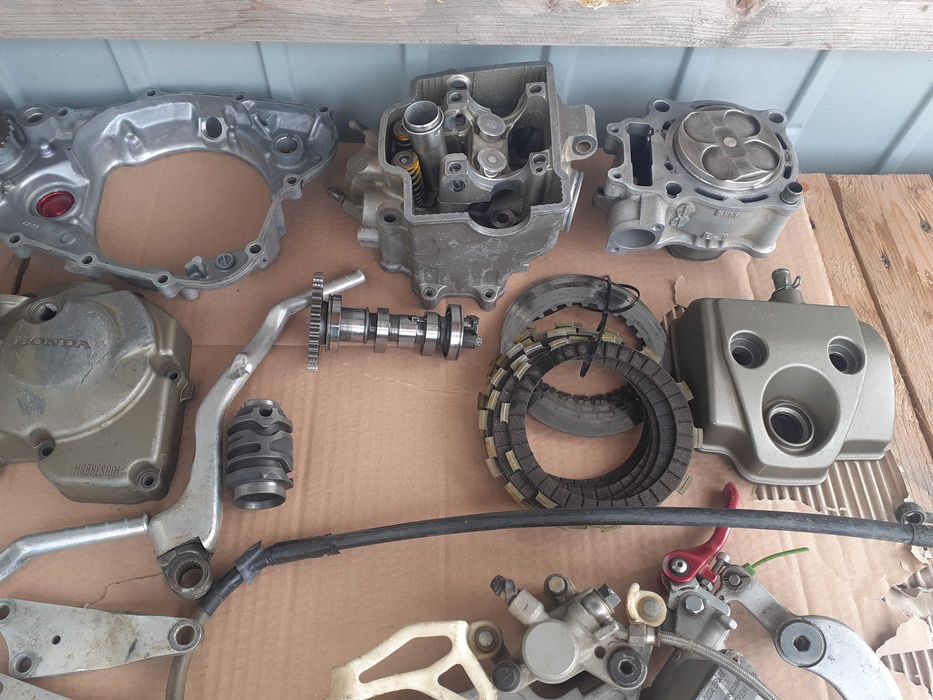 honda crf 250 06r. kola lagi skrzynia glowica kartery wodzik balans