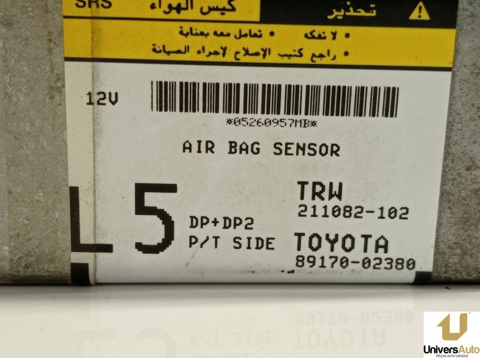 CENTRALINA AIRBAG TOYOTA COROLLA 2022 -8917002380