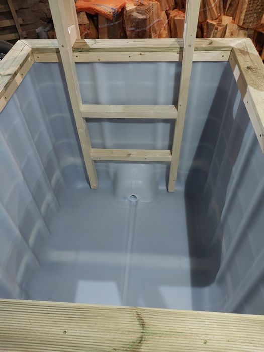 Zbiornik do MORSOWANIA , schładzania po saunie , 1000l MAUZER