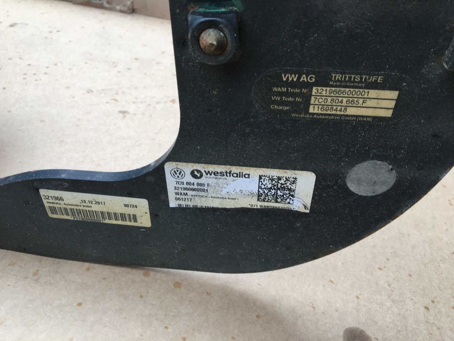 Stopień stopien tył tylny Vw Crafter 7c0 Man Tge Crafter 2N0 od 2017