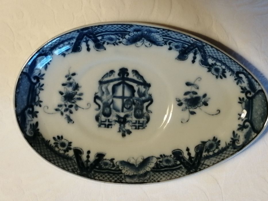 Molheira e prato Porcelana Chinesa séc.XX
