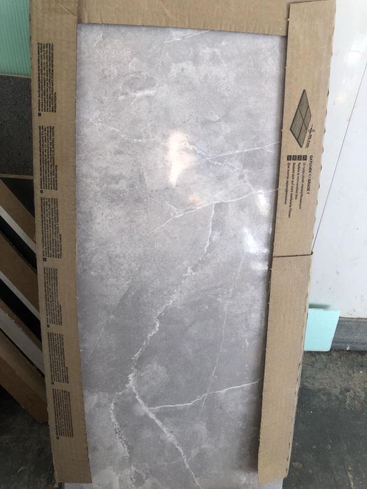 Плитка TENEZA Light Grey Glossy