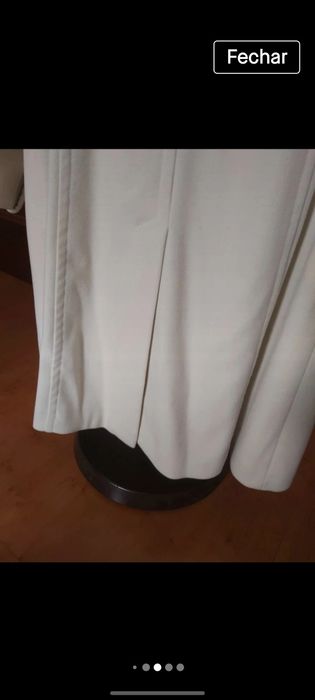 Sobretudo branco   H&M