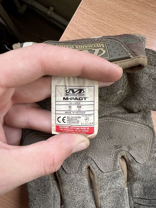 Mechanix m-pact gloves multicam