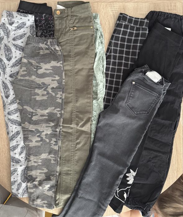 Paczka paka ubrań 134 zara reserved smyk reporter h&m