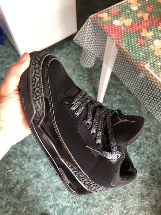 Jordan 3 black cat