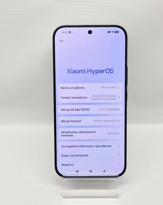 Smartfon POCO F8 Ultra, 12/256GB, Komis Jasło Czackiego