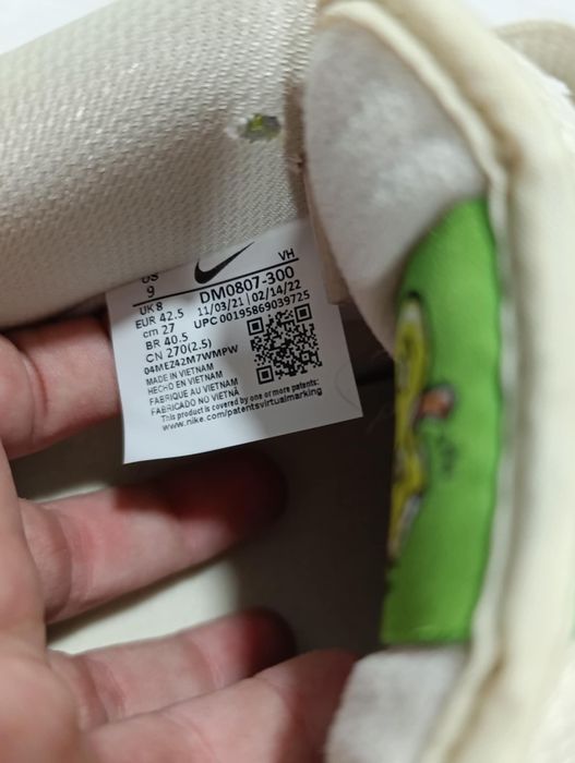 Nike dunk low pro green apple rozm.42,5