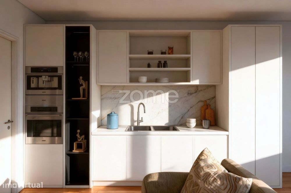 T1 com Terraço - Monsanto Lofts