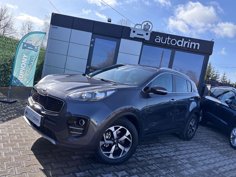 Kia Sportage ⟁ZWERYFIKOWANY⟁ 1.6 177KM 4x4 Aut. Salon PL 1 wł. Skóra Bezwypadkowy!