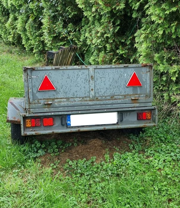 Przyczepka lekka DMC 500 na resorach