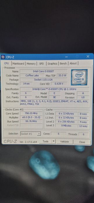HP ProDesk 400 G4 i5-8500T 16/240gb DP-HDMI DisplayPort WiFi+BT