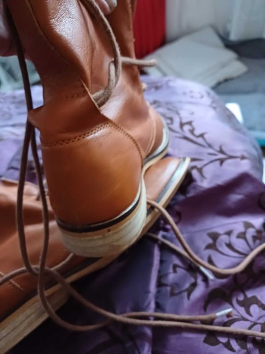 Botki skóra naturalna