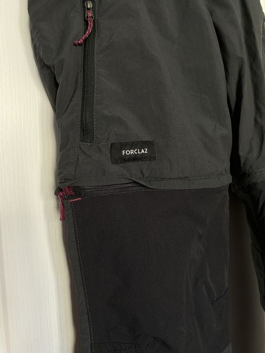 Spodnie trekkingowe, turystyczne 2w1 z odpinanymi nogawkami, Decathlon