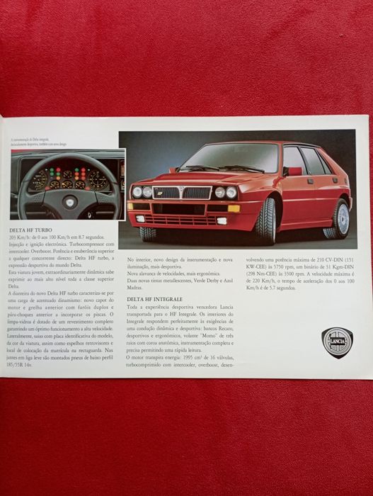 Catálogo de stand Lancia Delta