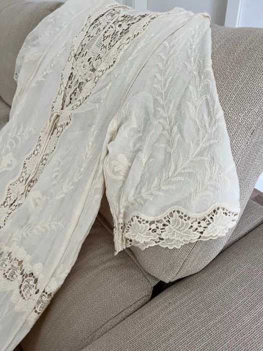 Kaftan comprido bordado