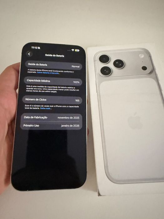 Apple Iphone 17 Pro Max 256Gb Silver - Pague em até 48x