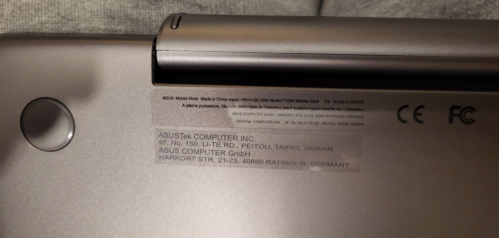 Mobilna.staxja dokująca. ASUSTek. Jak nowa