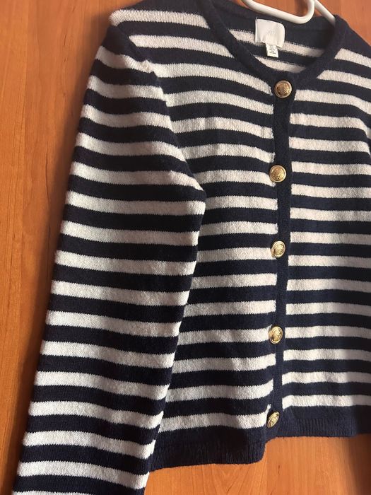 Кардиган у смужку h&m