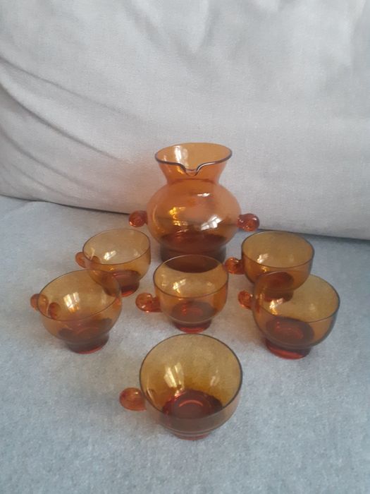 Szkło kolorowe - PRL