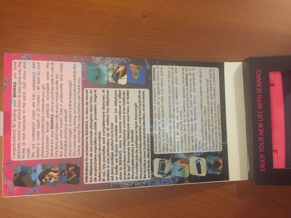 Bolsa impermeável para telemóvel NOVA